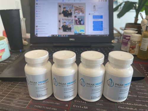 Customer photo review of Peak Height Growth Supplement #1 Grow Taller Height Pill