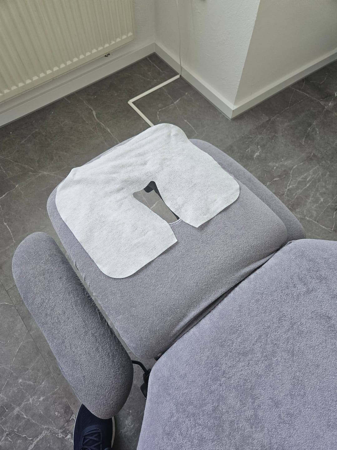 Customer photo review of Vlies Einwegauflagen für Kopfstützen der Massageliege