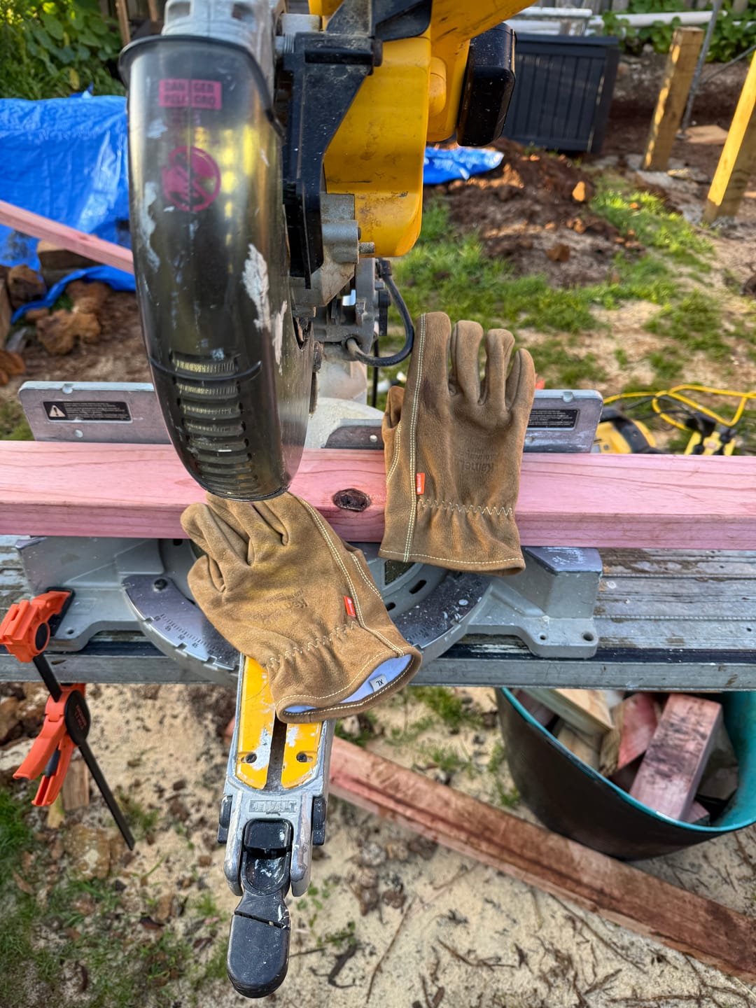 Customer photo review of KameLo LIBERO | KC Certified Premium Nubuck Leather Outdoor Gloves