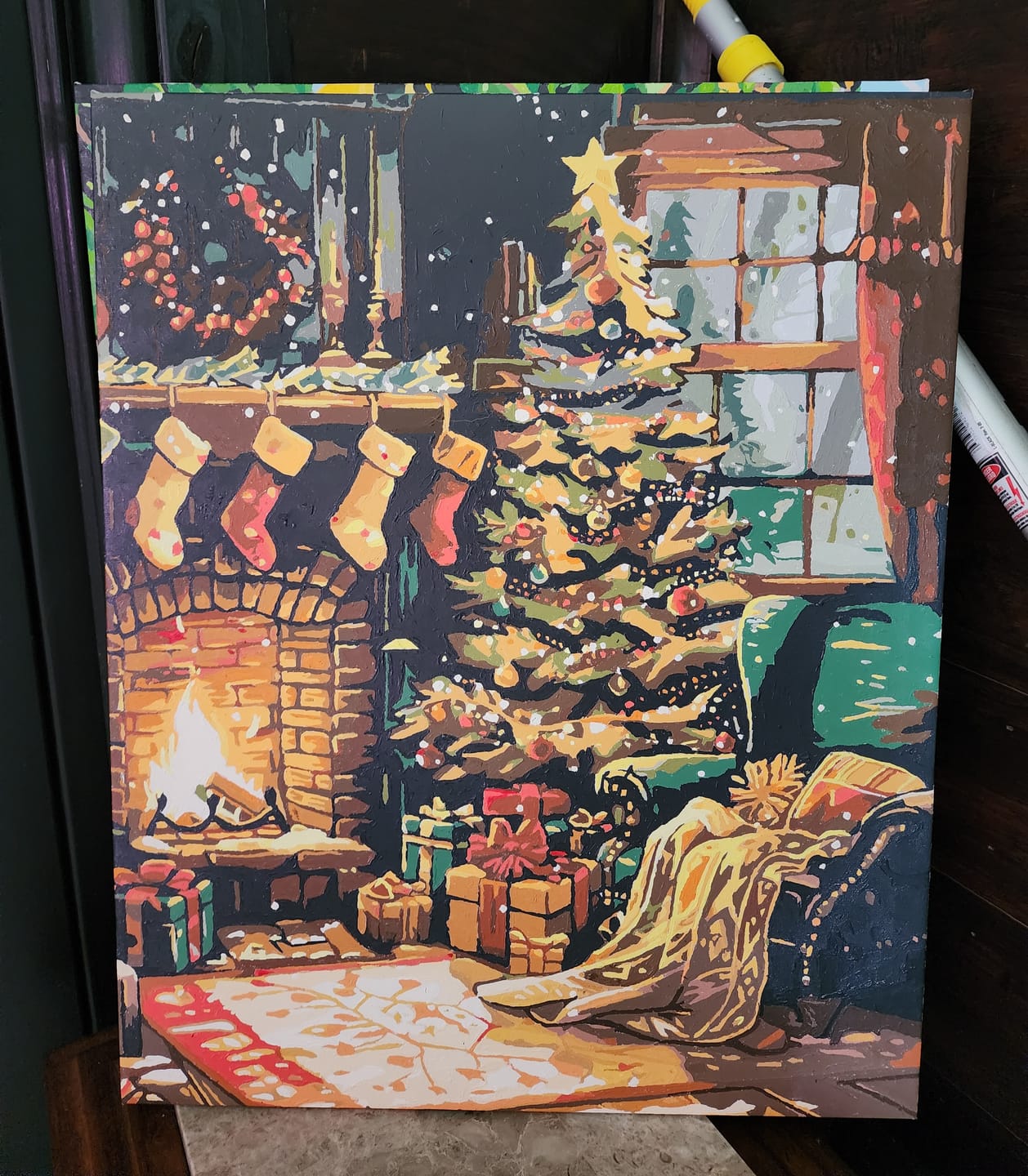 Customer photo review of Cozy Snowfall