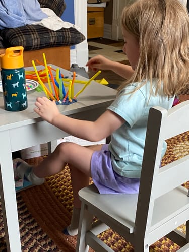 Customer photo review of The Preschool Box- 3 Months