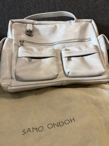 Customer photo review of SAMO ONDOH - pocket utility bag L baked powder