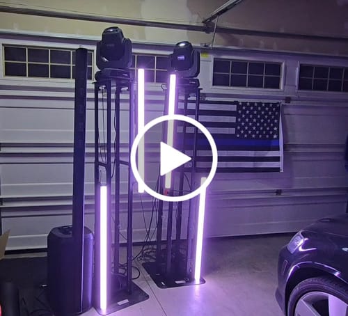 Customer video review of 1-meter LED Stage Wash Light Bar - RGBW 4in1 - 120W