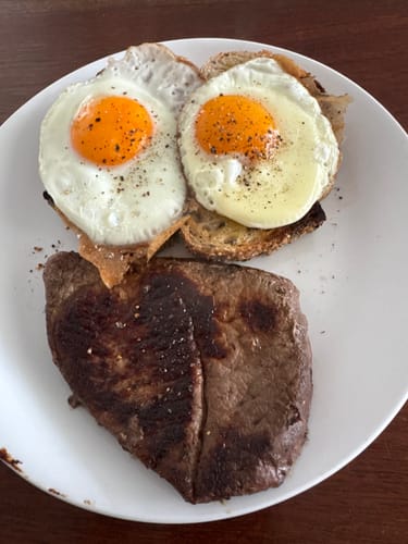 Customer photo review of 500g BBQ Round Steak