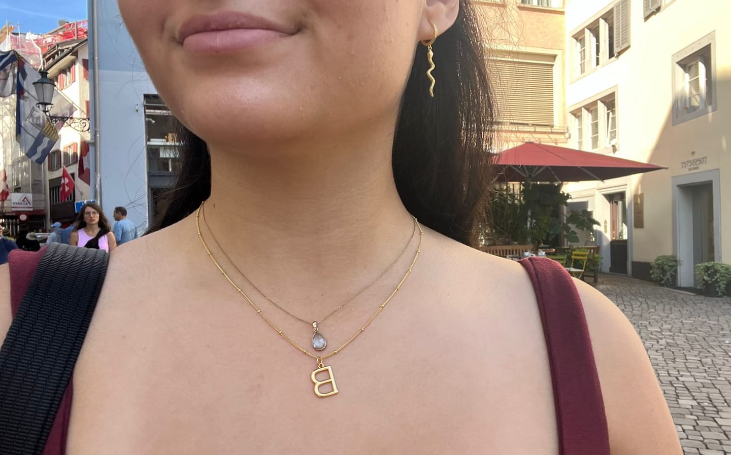 Customer photo review of Collar Alphabetical