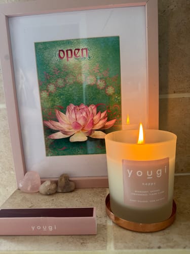 Customer photo review of Discovery Candle Set of 4