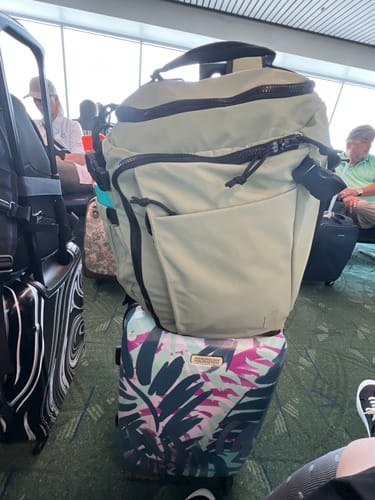 Customer photo review of Blast Travel Backpack