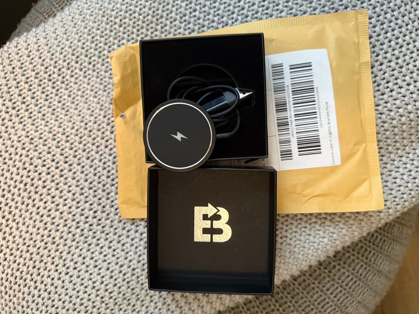 Customer photo review of Induktives Ladekabel