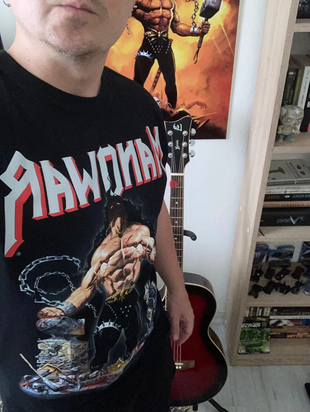 Customer photo review of MANOWAR T-SHIRT LOUDER THAN HELL 2025