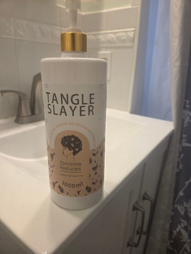 Customer photo review of Tangle Slayer - Extreme Slip Detangling Conditioner