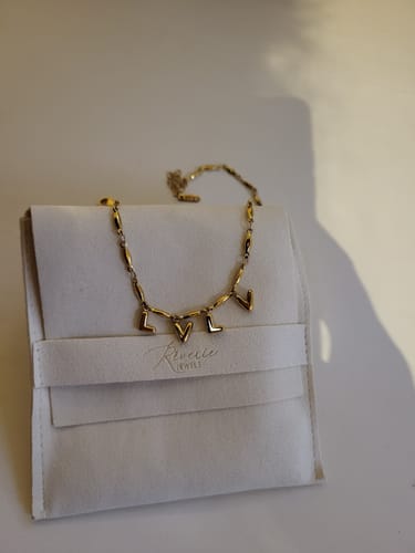 Customer photo review of Collana "Portami con te"