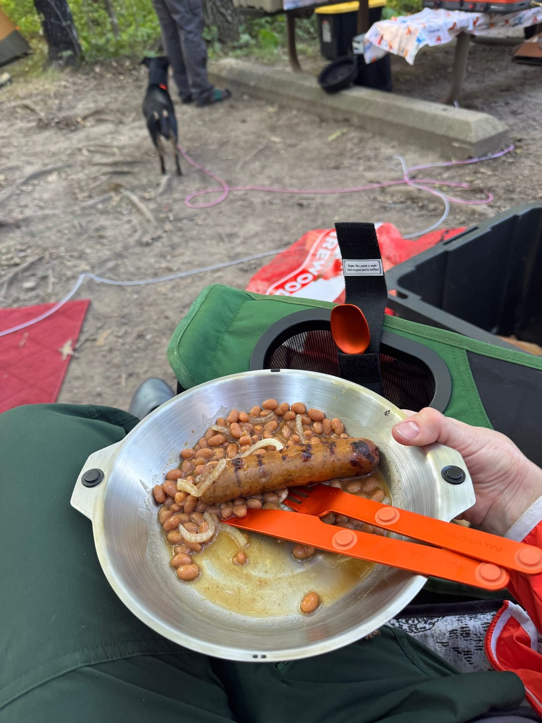 Customer photo review of Magware - Magnetic Bowls /Plates /Cutlery Double Set (14 PCS)