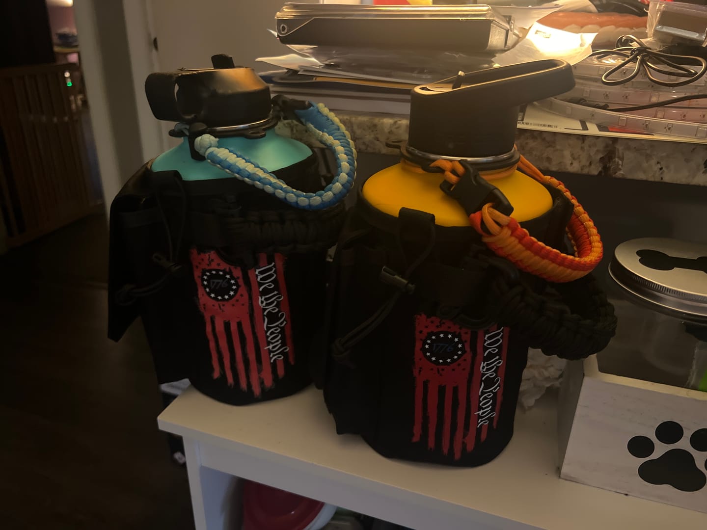 Customer photo review of Battle Bottle Sleeves - 64oz