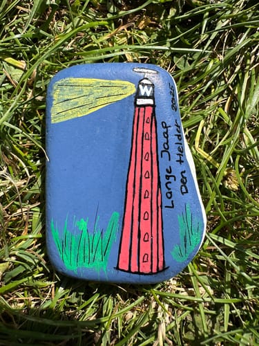 Customer photo review of QR Codes voor de Happy Stone App