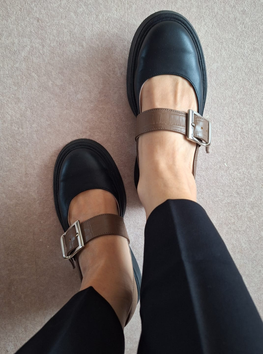 Customer photo review of Kopos Closed Toe Sandals