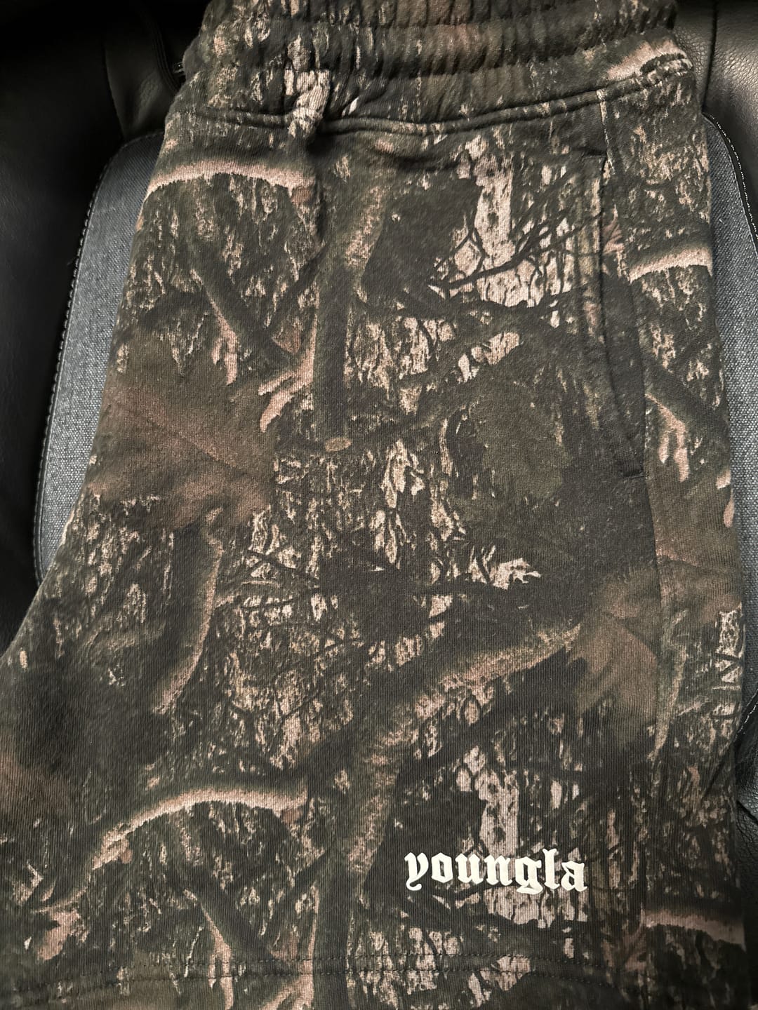 Customer photo review of 1118 - Tree Camo Cotton Shorts
