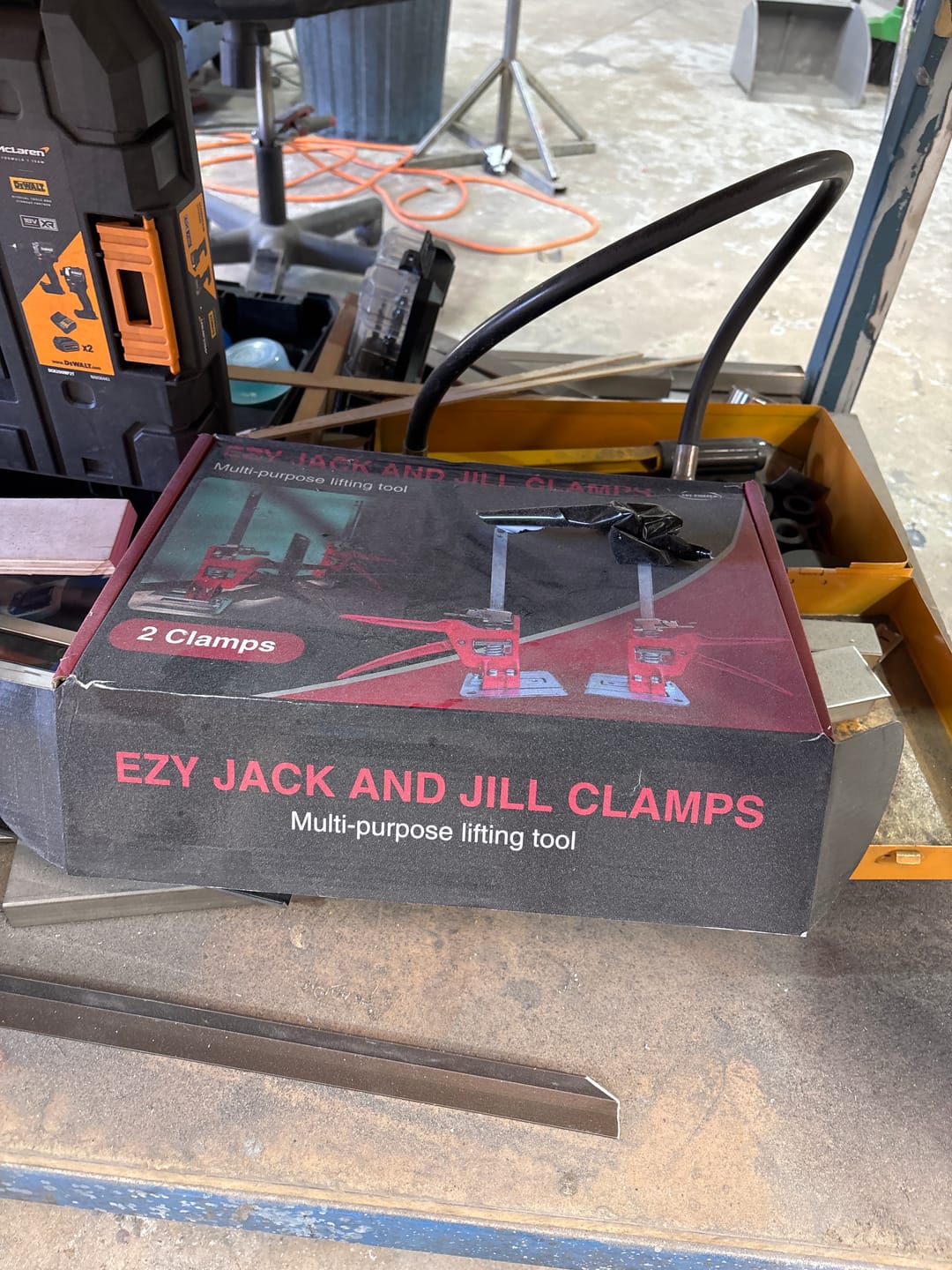 Customer photo review of Jack and Jill clamps