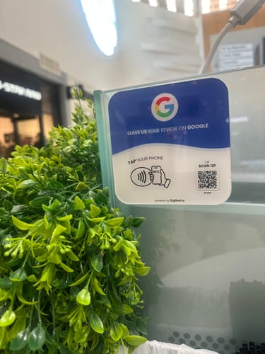 Customer photo review of Google Reviews - Plate