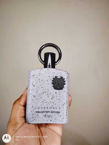 Customer photo review of Afnan Supremacy Collector's Edition Eau de Parfum Spray for Men 3.4 oz