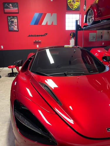 Customer photo review of McLaren Metal Car Emblem