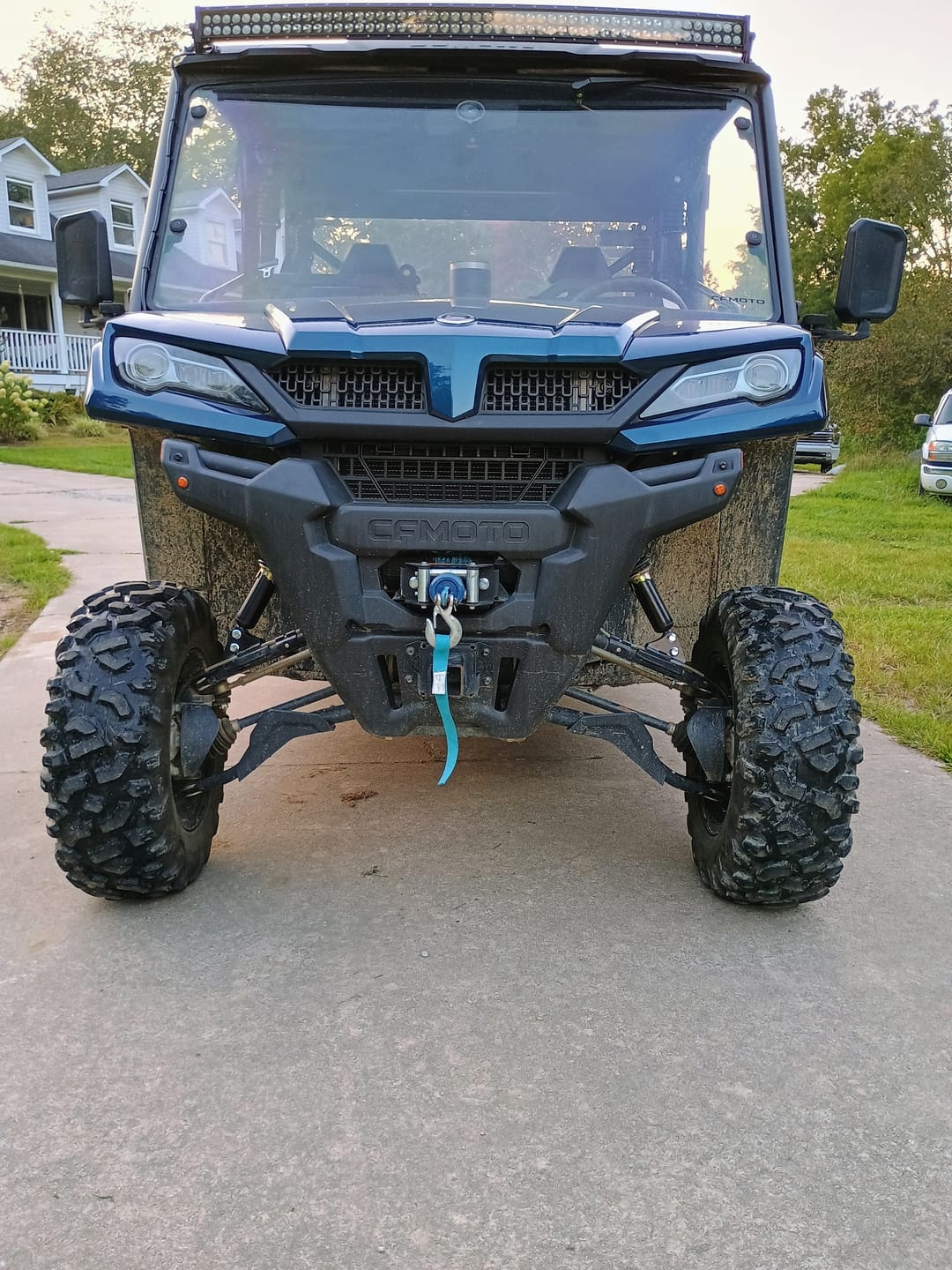 Customer photo review of 2019 to 2025 CFMoto UForce 1000 & 1000 XL — 2in Lift Kit