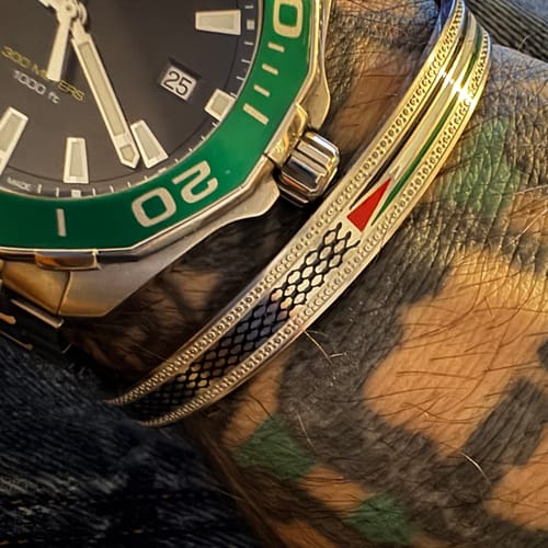 Customer photo review of Palestine Heritage Cuff