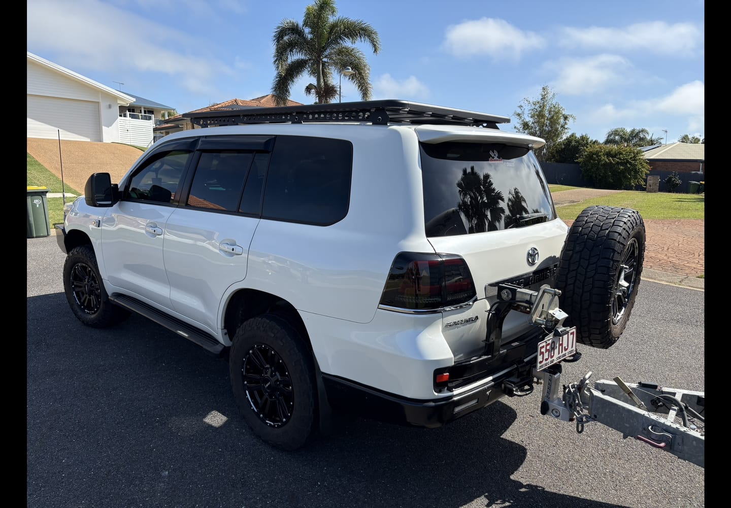Customer photo review of LED Tail Lights suitable for use with Toyota LandCruiser 200 Series 2008-2021