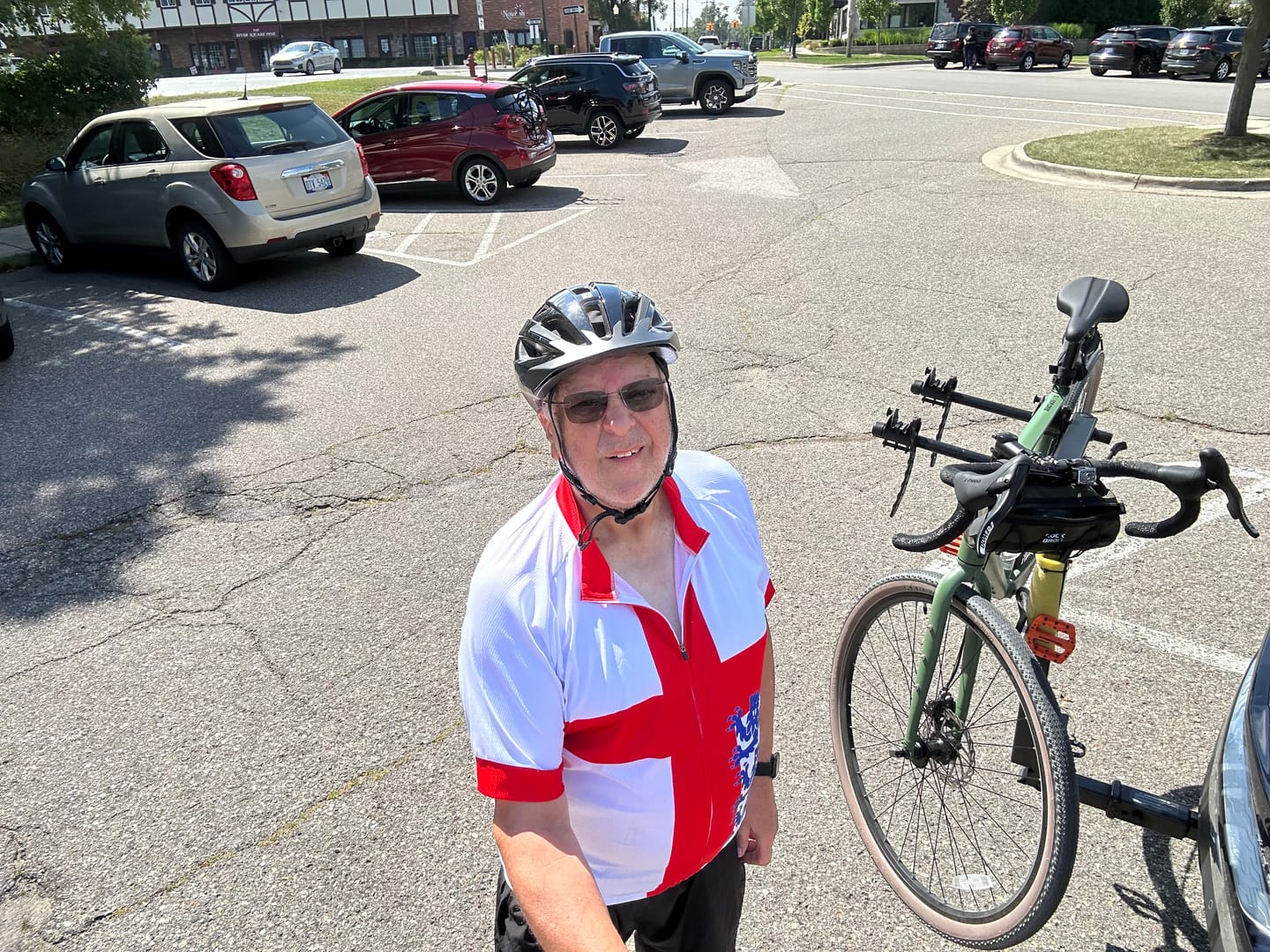 Customer photo review of Great Britain Cycling Jersey