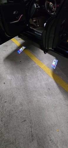 Customer photo review of BMW LED DOOR LIGHTS