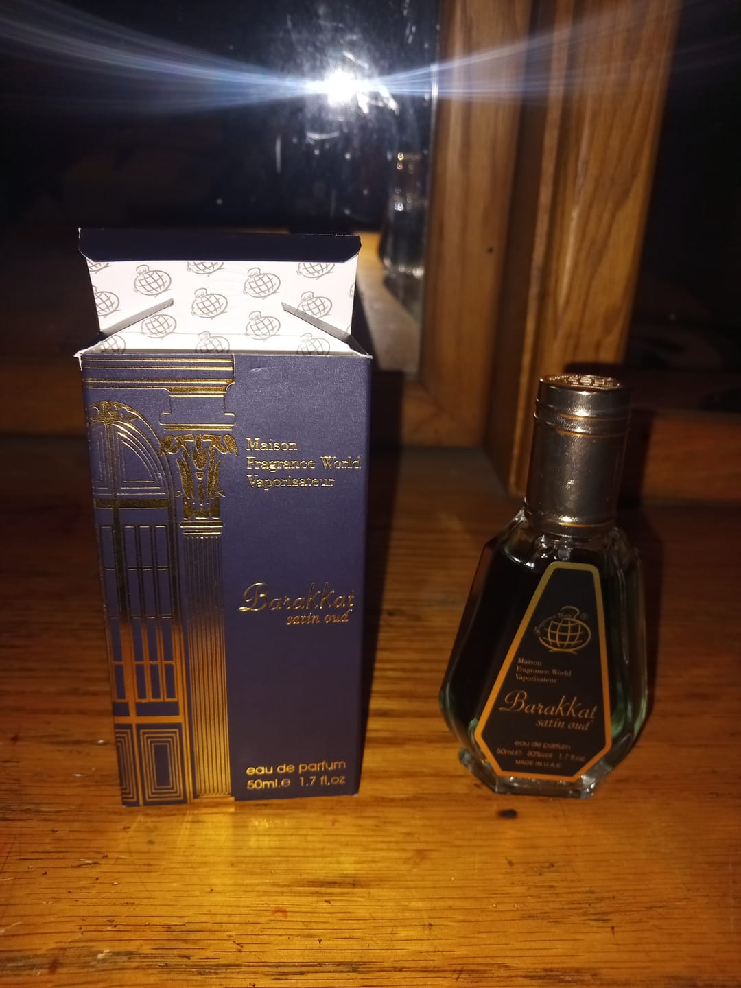 Customer photo review of Barakkat satin Oud 50ml