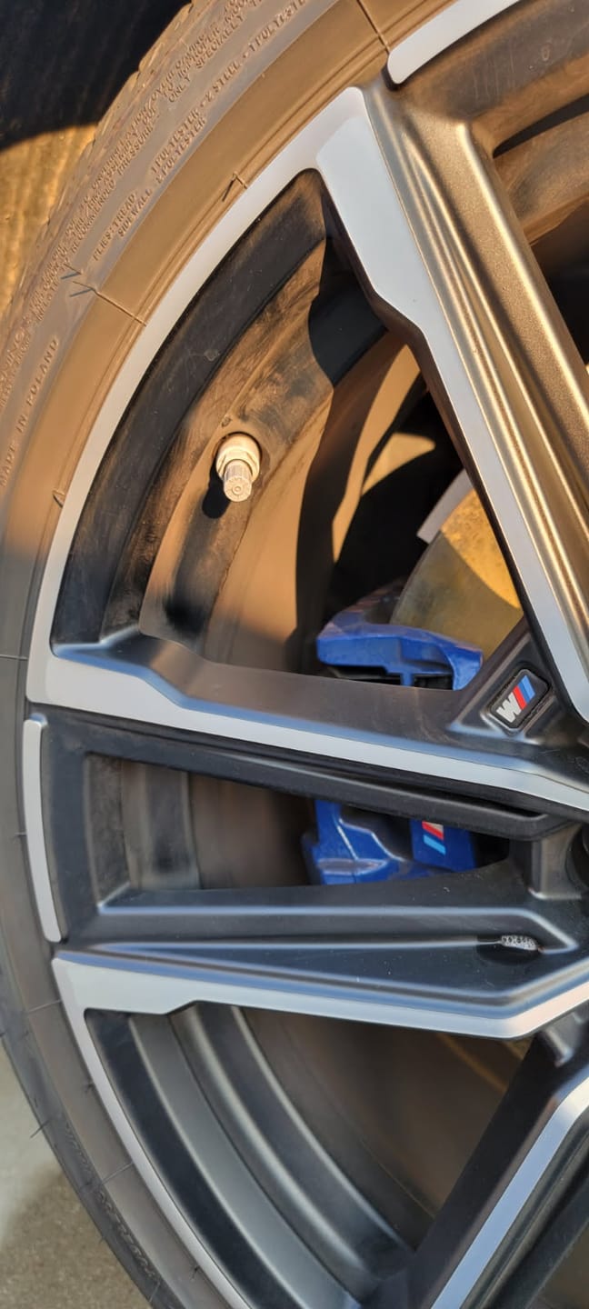 Customer photo review of Bronze Bomber Non-Acid Wheel Cleaner (32oz)