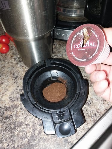 Customer photo review of Cherry Cordial Kcups