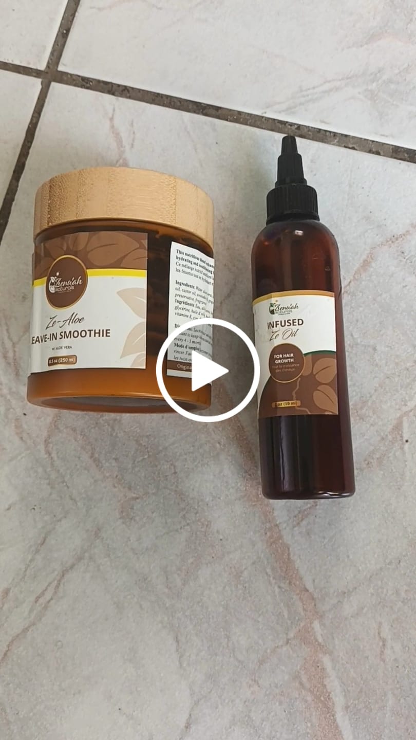 Customer video review of Infused Ze Oil – Herbal Nourishing Scalp Blend
