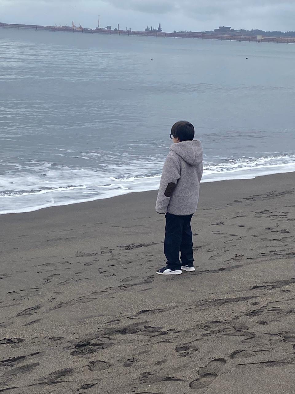 Customer photo review of Chaqueta Chiporro Clásica Heather Beige (Niño)