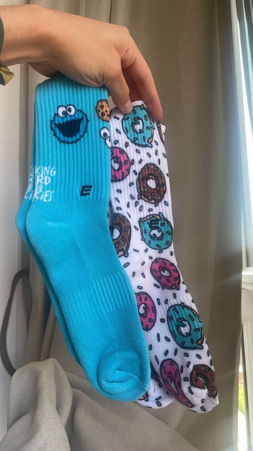 Customer photo review of Calcetines Performance Cookie