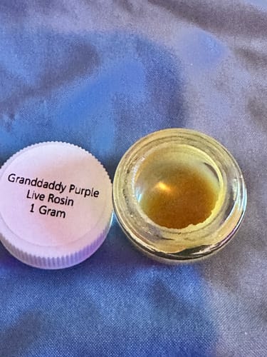 Customer photo review of Granddaddy Purple Live Rosin