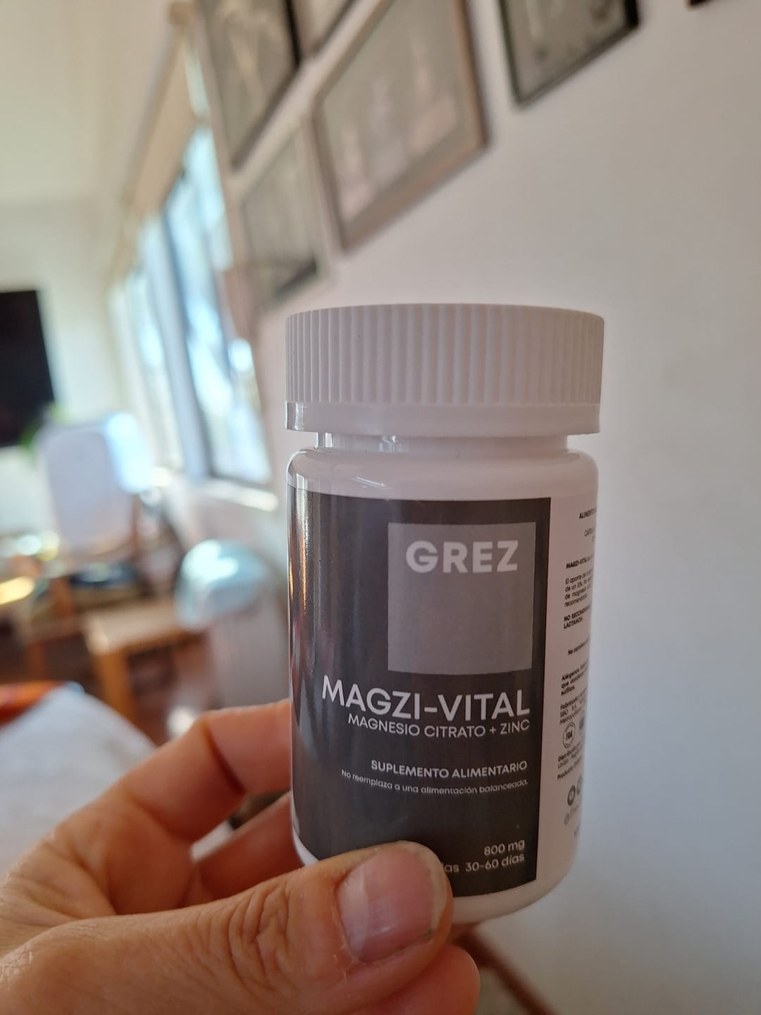 Customer photo review of MAGZI-VITAL - 800mg magnesio citrato + zinc