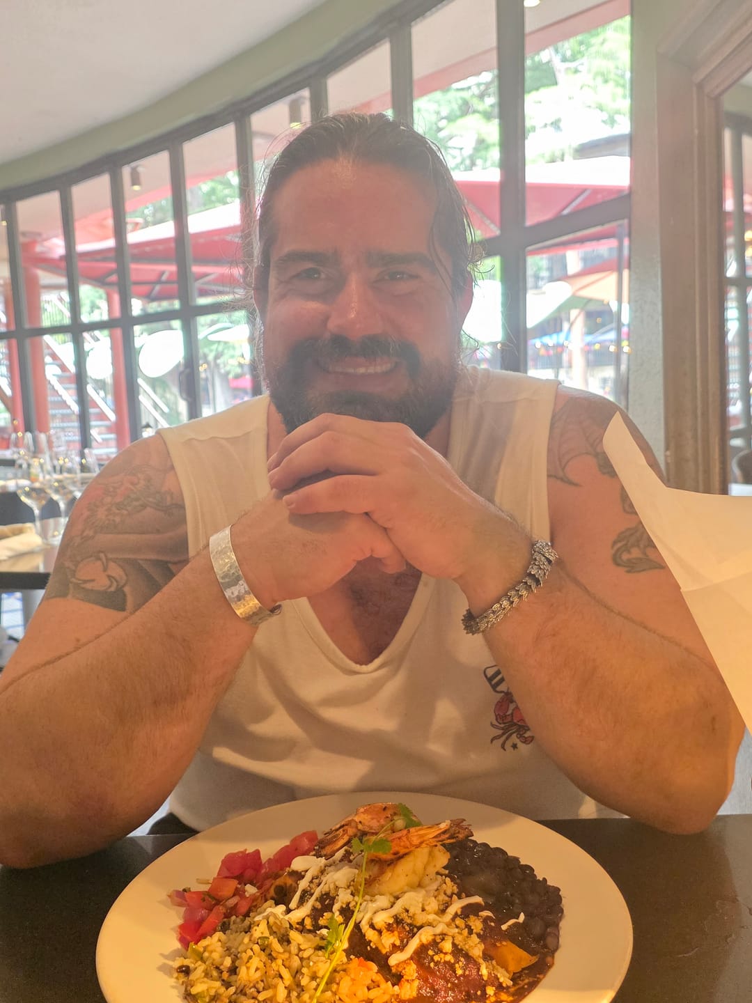 Customer photo review of JÖRMUNGANDR - The World Serpent Bracelet | Handcrafted Stainless Steel Viking Jewelry