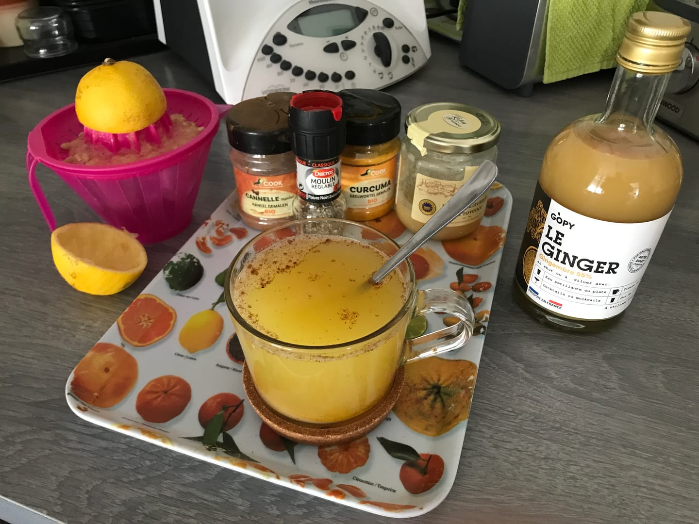 Customer photo review of Le Ginger Zéro Sucre Aloe Vera BIO