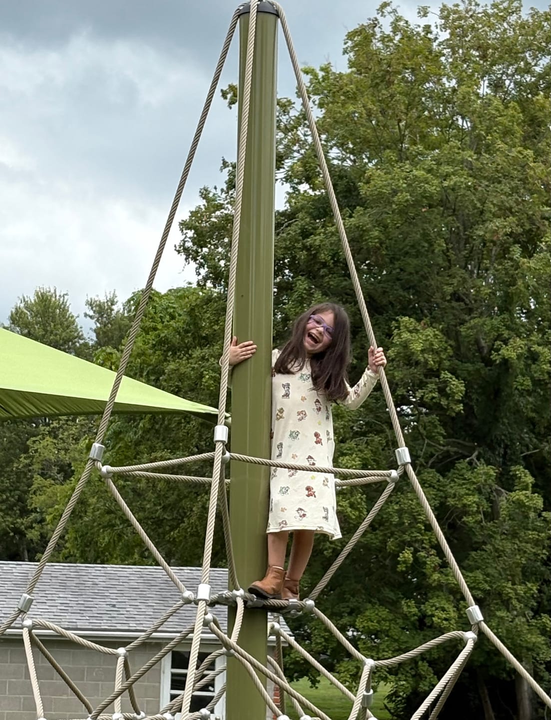 Customer photo review of PAW Patrol: Classic Bamboo Girls' Long Sleeve Dress