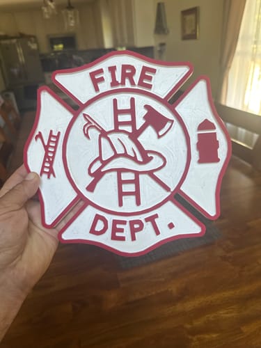 Customer photo review of ColorCore HDPE Plastic - Premium Multi-Layer Engravable Sheets