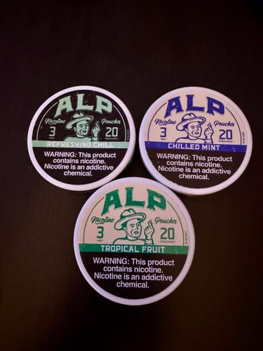 Customer photo review of Chilled Mint Nicotine Pouches
