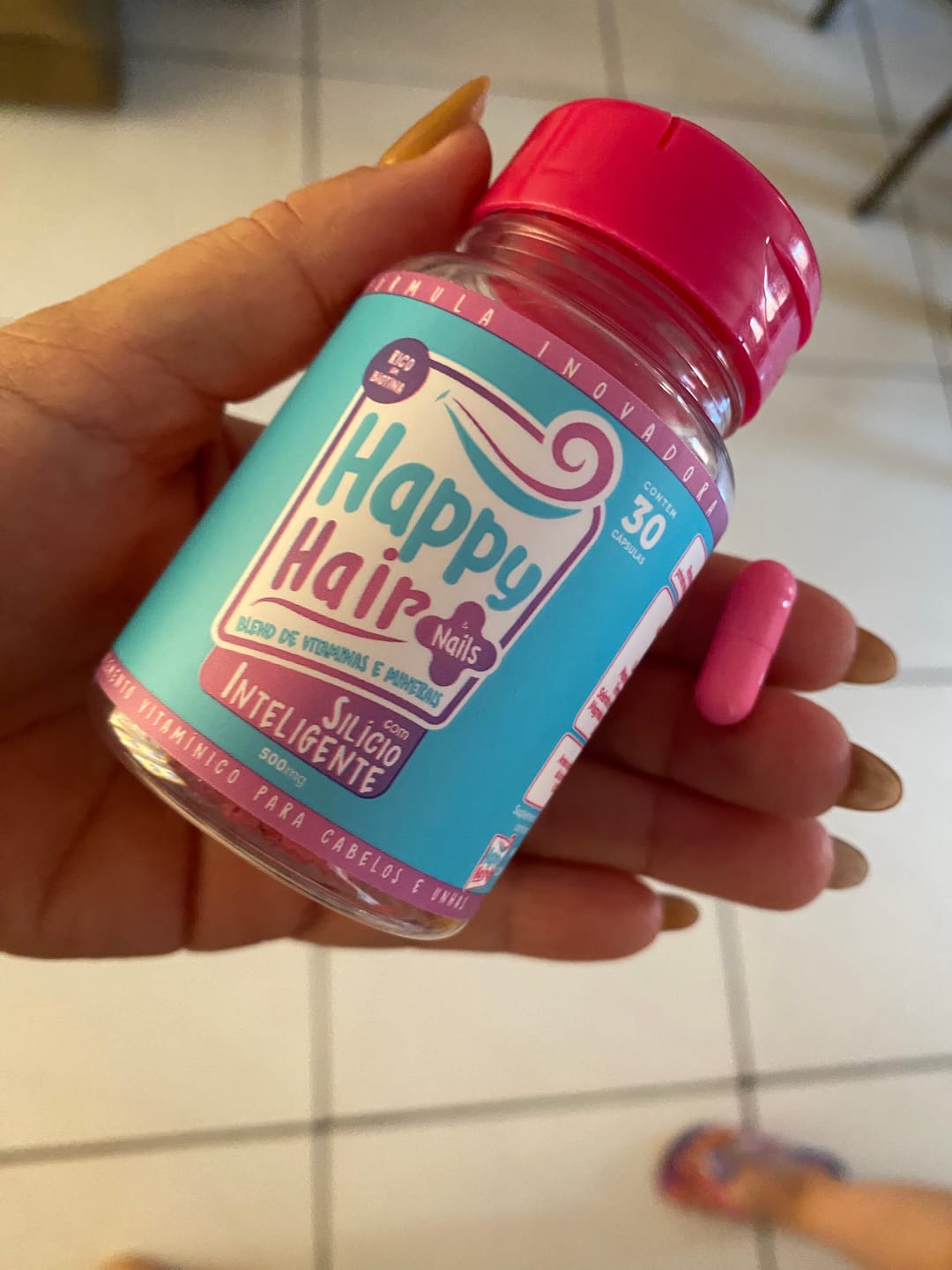 Customer photo review of Happy Hair 2 Potes