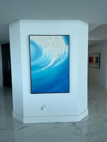 Customer review photo for Colorful Painting #CA013