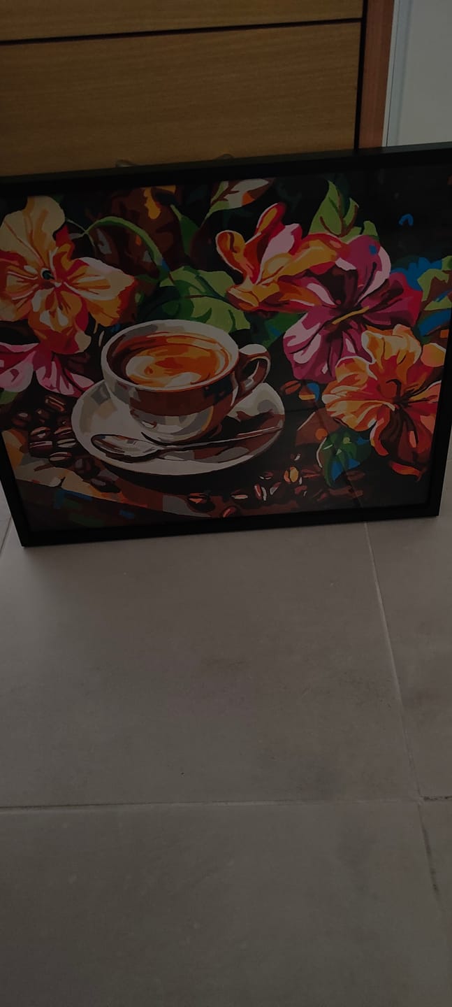 Customer photo review of Floral Coffee