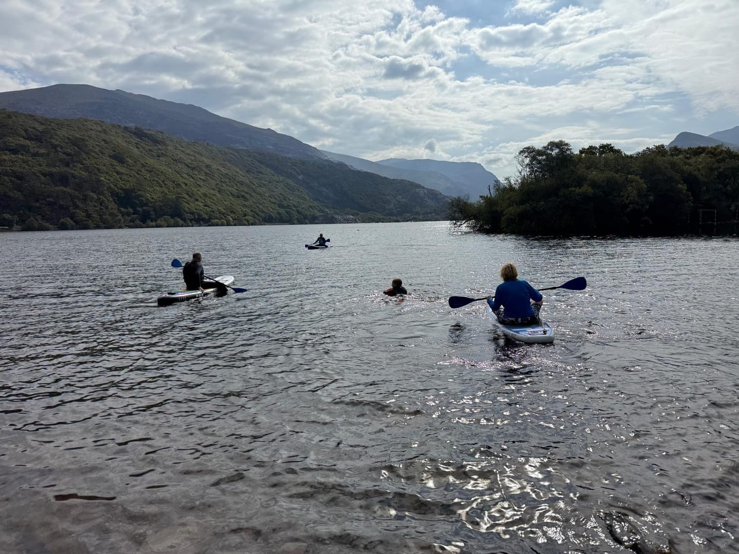 Customer photo review of Aquaplanet SUP-Kayak Blade Extension for Standard 3 Piece Paddle