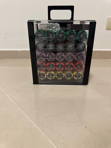 Customer photo review of Poker Chip Carrier Tray Case 1000