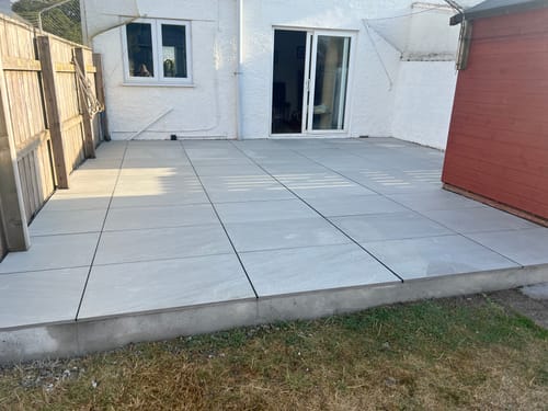 Customer photo review of Kandala - Grey Porcelain Paving Tiles - 900 x 600 x 20mm