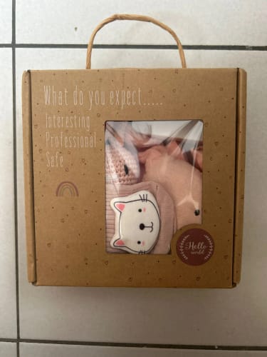 Customer photo review of Newborn Baby 7pc Bath Gift Set