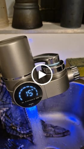 Customer video review of InFlow Tap Filter